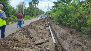 Moradores de Canca y Juan Antonio Alix recibir&aacute;n agua potable con instalaci&oacute;n de 3,500 metros de tuber&iacute;a