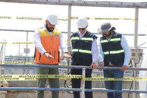Director general de Coraasan supervisa trabajos de rehabilitaci&oacute;n de Noriega I