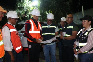 Coraasan reanuda construcci&oacute;n de colector de aguas residuales en carretera Gregorio Luper&oacute;n
