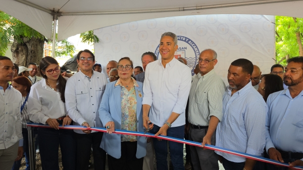 CORAASAN entrega tres soluciones de aguas residuales en la zona norte de Santiago