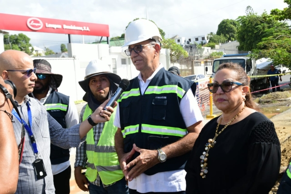 Coraasan inicia proyecto de mejoramiento de alcantarillado sanitario en el ensanche Libertad y La Ci&eacute;naga