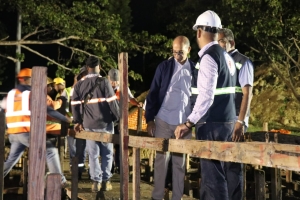 Coraasan avanza en construcci&oacute;n de cisterna en La Noriega mejorar&aacute; suministro de agua en Tamboril, Pu&ntilde;al y Licey