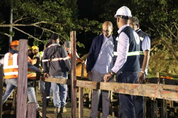 Coraasan avanza en construcci&oacute;n de cisterna en La Noriega mejorar&aacute; suministro de agua en Tamboril, Pu&ntilde;al y Licey