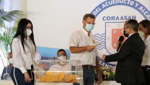 CORAASAN celebra sorteo de obras por m&aacute;s de cien millones de pesos