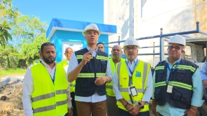 Coraasan avanza trabajos estaci&oacute;n de bombeo en tanque La Barranquita; impactar&aacute; m&aacute;s de 1,500 familias