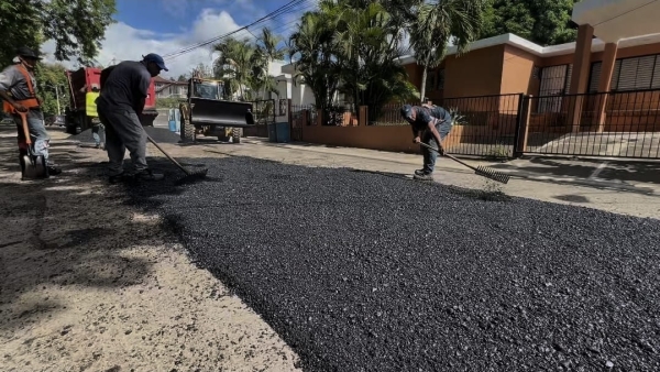 Coraasan intensifica plan de bacheo en zonas intervenidas previo a festividades de Navidad