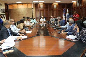 Direcci&oacute;n CORAASAN recibe misi&oacute;n del Banco Mundial