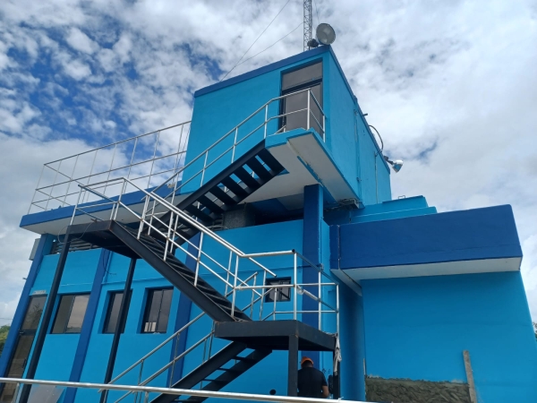Avanzan trabajos de rehabilitaci&oacute;n estaci&oacute;n de bombeo Toma de Pastor