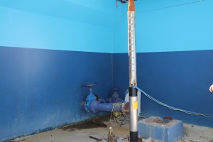Coraasan sustituye motor de bomba del pozo Palmar I en Villa Gonz&aacute;lez; servicio es restablecido
