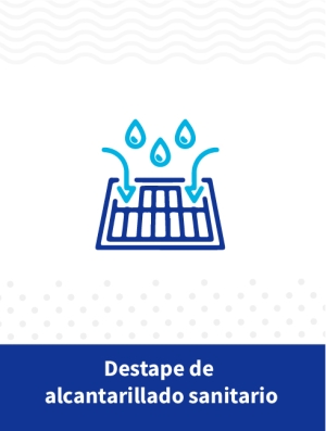 Destape de Alcantarillado Sanitario