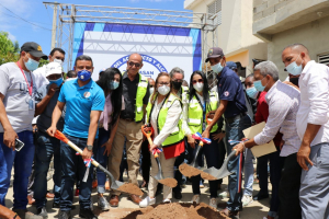 M&aacute;s de 325 familias de Santa Luc&iacute;a, Villa Rosa y Alma Rosa I tendr&aacute;n sistema de recolecci&oacute;n de aguas residuales