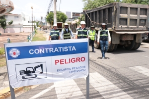 Coraasan refuerza equipos de bacheo para asfaltar zonas intervenidas