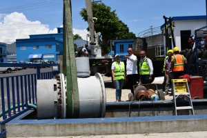 Coraasan instala macromedidor para medir caudales que abastecen zona sur