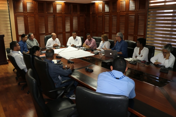 Inapa y Coraasan coordinan acciones para proyecto de saneamiento Arroyo Gurabo