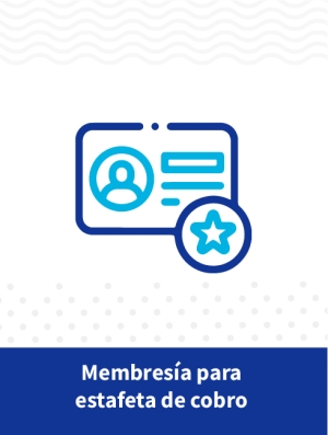 Membres&iacute;a para estafeta de cobro