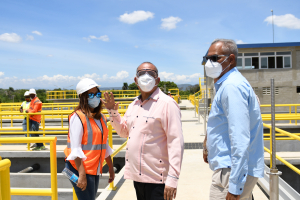 CORAASAN prueba acueducto Cienfuegos y opera nuevos sistemas zona sur y Gurabo