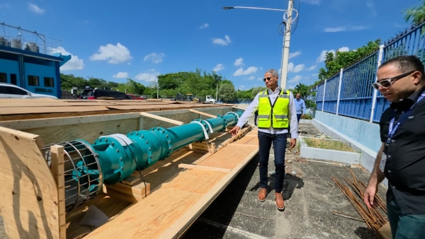 Coraasan recibe cuatro bombas sumergibles contempladas en el proyecto de rehabilitaci&oacute;n de la Toma de Pastor
